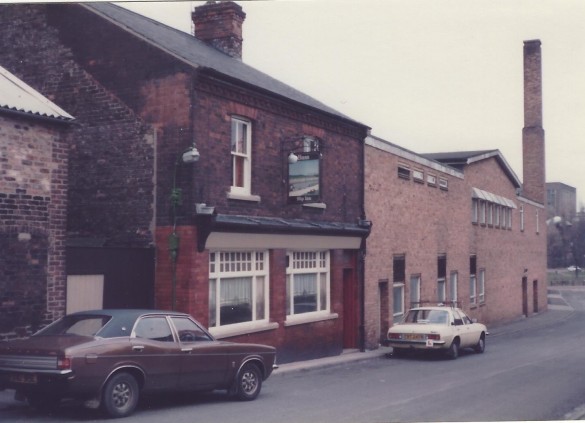 Slip Inn with Coop bacon and pie factory next door 1984