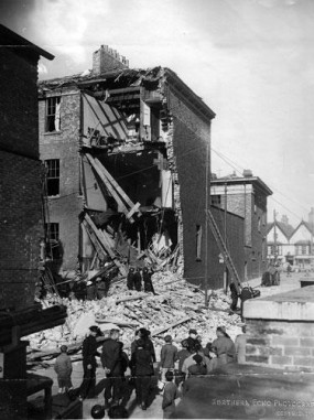 Bar Convent damage 1942
