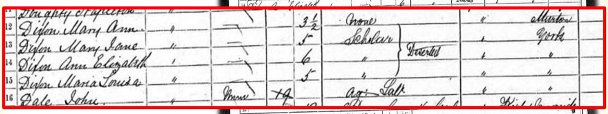 Dixons Census 1881 cropped