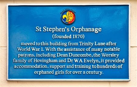 Orphanage-plaque