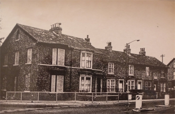 Bishopthorpe Road between Scarcroft Road and Caroline Street, since demolished for car park.