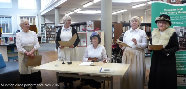 History Group members (from left to right): Beryl Long, Anne Bush, Carol Warren, Anne Houson, Elizabeth Melrose