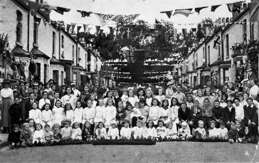 Millfield Road Peace Celebrations 1919