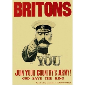 WW1 recruitment poster