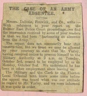 Varley press report