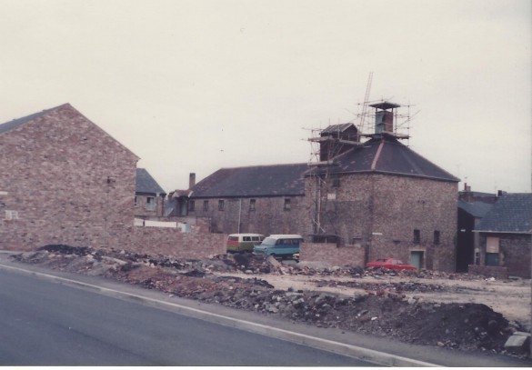 Cherry St view of the Maltings when site for new Health Centre 