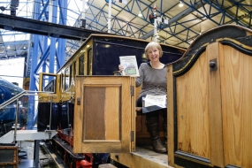 Susan Major at NRM with new book