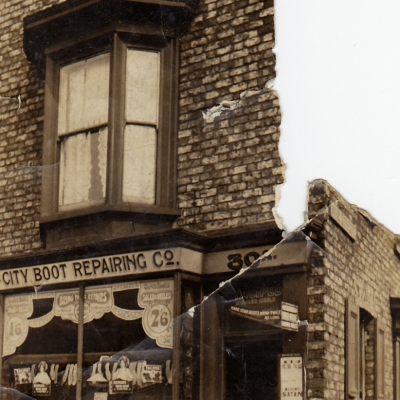 City Boot Repairing, corner of Vine St