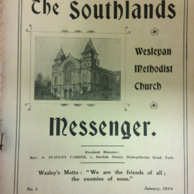 Southlands Messenger, reproduced with permission from originals in the Borthwick Institute, University of York, MR Y/SOU 38/3